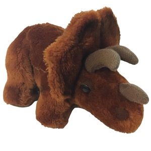 Vintage Dakin Dinosaur Stuffed Animal Plush 1980
